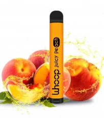 Whoop vienreizējā E-cigarete, Juicy Peach, 1gab.