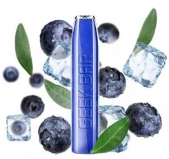 GEEK BAR vienreizējā E-cigarete, Blueberry Ice, 1gab.