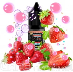 E-šķidrums FRUNK, Strawberry Bubbling, Sāls Nikotīns 20mg, 10ml