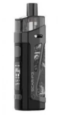 SMOK Kit Scar P3, 80W 2000mAh, 5,5ml, Black / White, 1gab.
