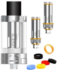 Aspire Cleito Sub Ohm Tank, 3.5ml with 2 coils, 1gab.  ( kods: 54652 )